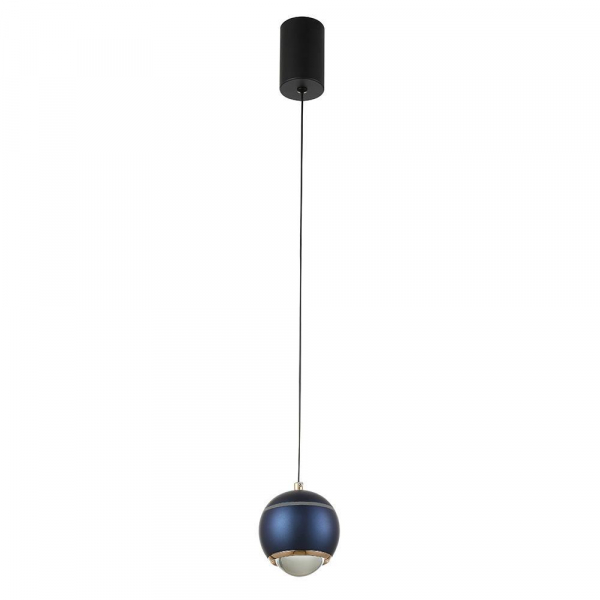 Подвесной светодиодный светильник Crystal Lux Caro SP Led Blue Подвесной светодиодный светильник Crystal Lux Caro SP Led Blue