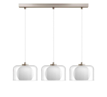 Подвесной светильник 33 Идеи PND.102.03.07.002.NI-S.28.TR-S.02.WH