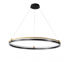 Подвесной светодиодный светильник Crystal Lux Fernando Sp88W Led Black/Gold