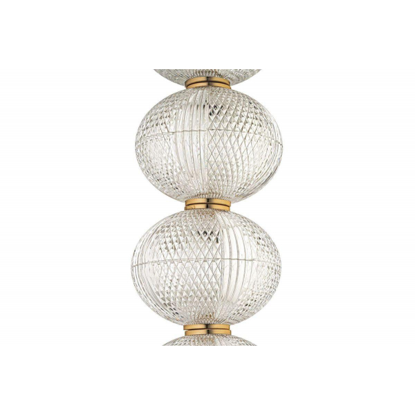 Подвесной светодиодный светильник Arti Lampadari Candels L 1.P7 G Подвесной светодиодный светильник Arti Lampadari Candels L 1.P7 G