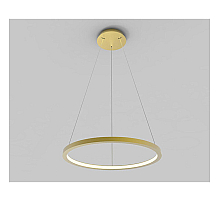 Подвесной светодиодный светильник Italline IT013-6028 gold 3000K