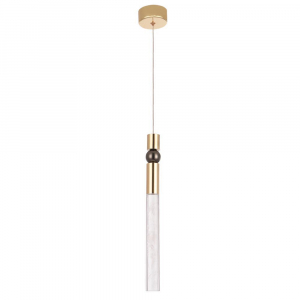 Подвесной светодиодный светильник Crystal Lux Cielo SP5W Led Gold