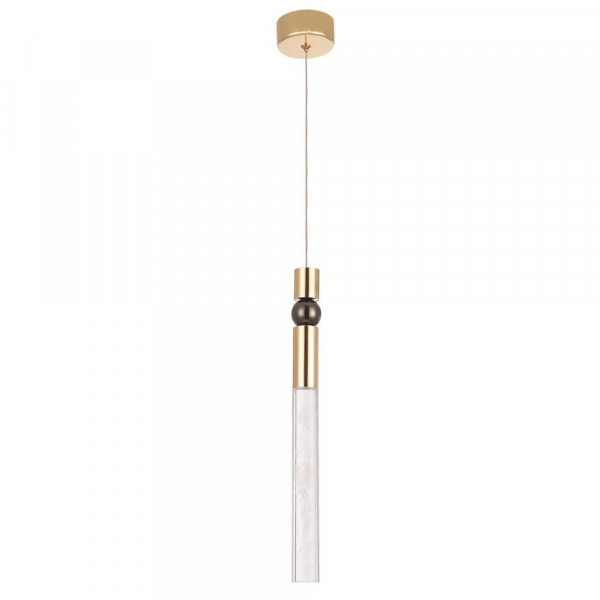 Подвесной светодиодный светильник Crystal Lux Cielo SP5W Led Gold Подвесной светодиодный светильник Crystal Lux Cielo SP5W Led Gold