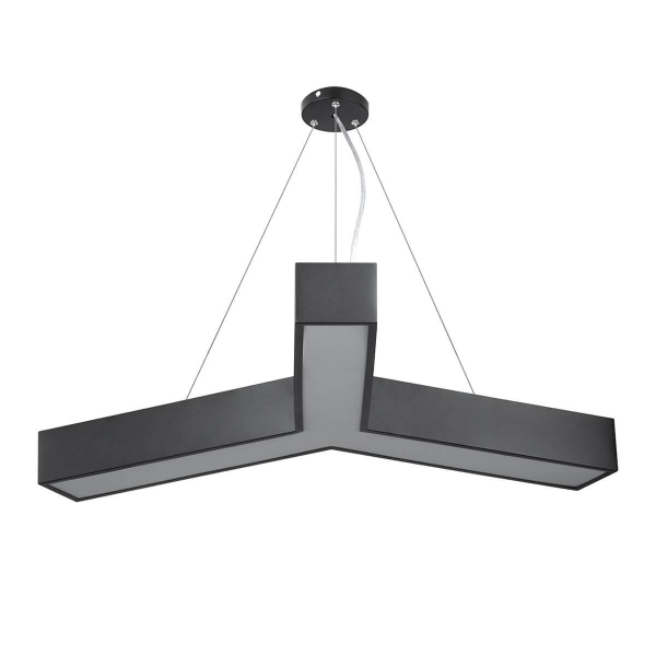 Подвесной светодиодный cветильник Geometria ЭРА Igrek SPO-144-B-40K-066 66Вт 4000К черный Б0050573 Подвесной светодиодный cветильник Geometria ЭРА Igrek SPO-144-B-40K-066 66Вт 4000К черный Б0050573