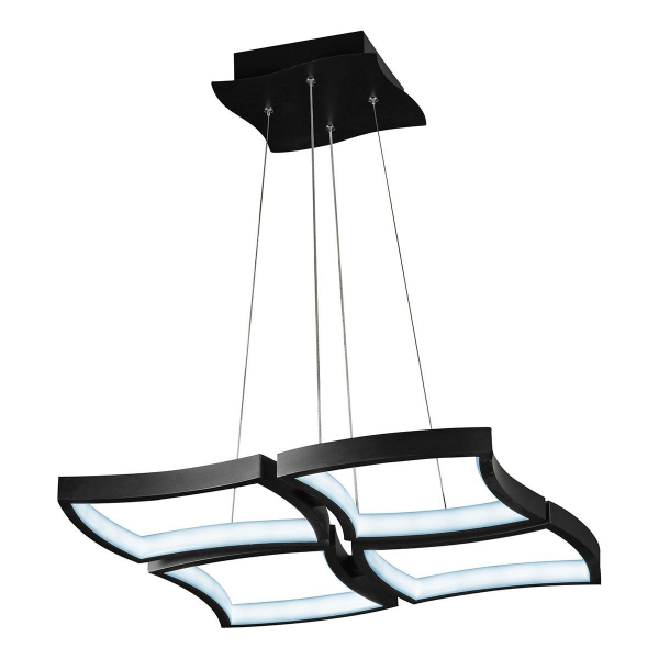Подвесной светодиодный светильник iLedex Roomy 8196-4-D-T BK Подвесной светодиодный светильник iLedex Roomy 8196-4-D-T BK