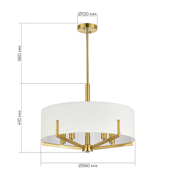 Подвесной светильник Evoluce LINTON SLE3010-303-05