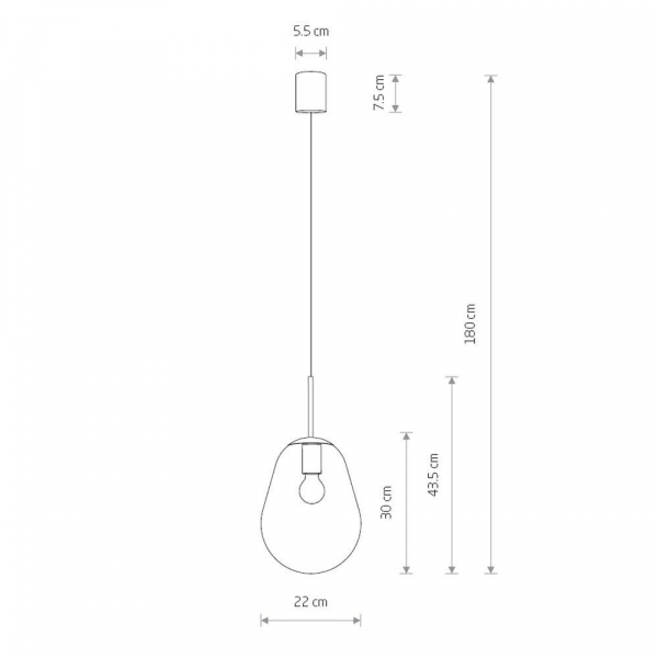 Подвесной светильник Nowodvorski Pear S 7800 Подвесной светильник Nowodvorski Pear S 7800