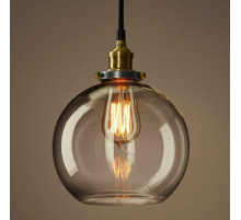 Подвесной светильник Imperium Loft Clear Glass Sphere Cloche 191634-22