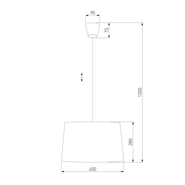Подвесной светильник TK Lighting 1881 Maja Grafit Подвесной светильник TK Lighting 1881 Maja Grafit