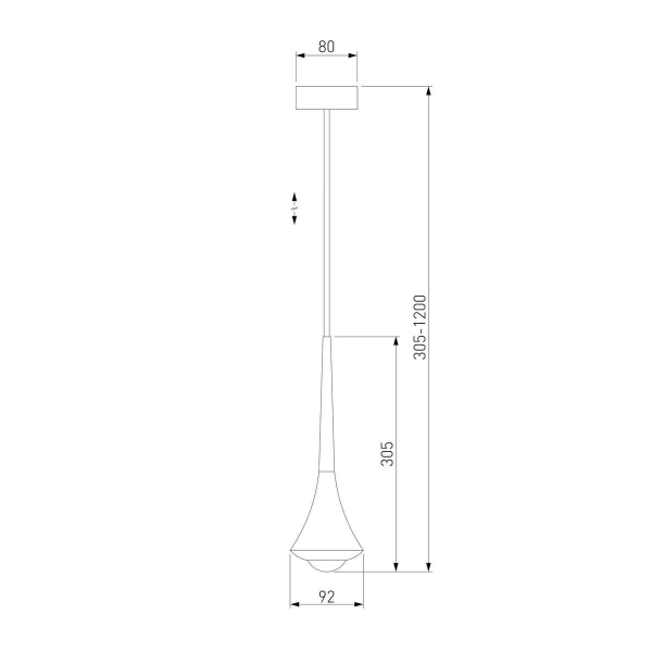 Подвесной светодиодный светильник Elektrostandard Hill 50211 Led хром a060354 Подвесной светодиодный светильник Elektrostandard Hill 50211 Led хром a060354