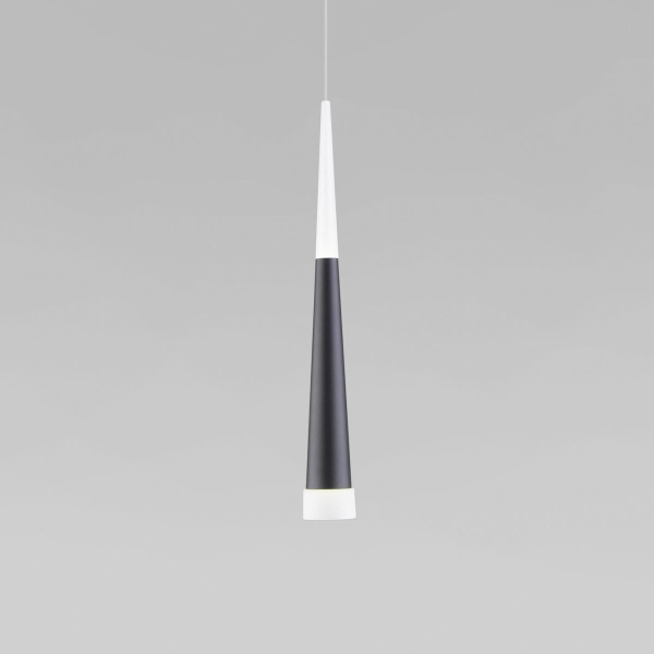 Подвесной светодиодный светильник Elektrostandard DLR038 7+1W 4200K черный матовый a044560
