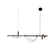 Подвес Kink Light Кайли черный/бронза 08039K-140A,19(20)