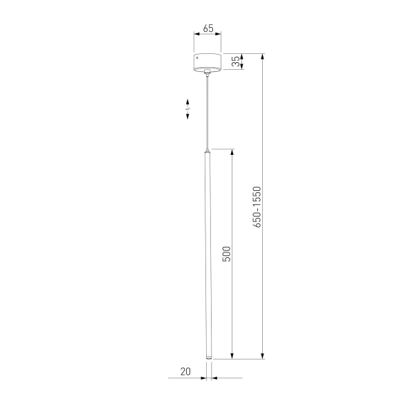 Подвесной светодиодный светильник Elektrostandard Flinn 50263 LED 4W 4000К латунь a072222