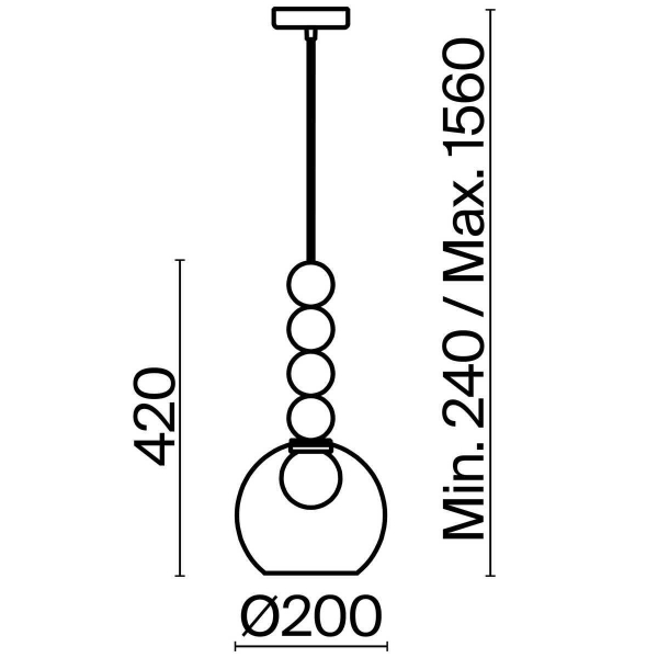 Подвесной светильник Freya Focus FR5220PL-01CH3 Подвесной светильник Freya Focus FR5220PL-01CH3