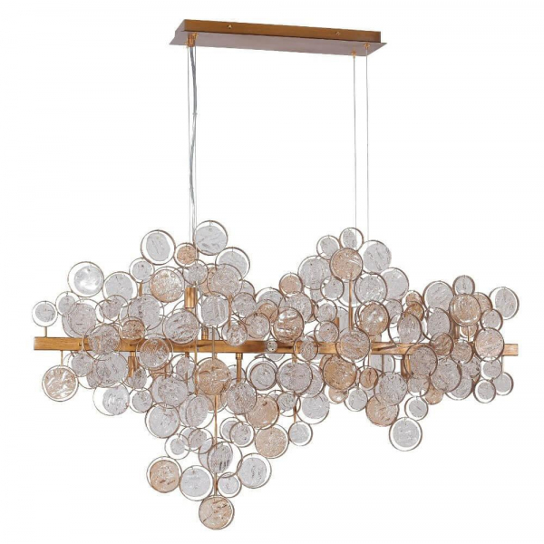 Подвесной светильник Crystal Lux Deseo SP12 L1000 Gold Подвесной светильник Crystal Lux Deseo SP12 L1000 Gold