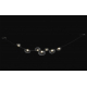 Подвесной светодный светильник Crystal Lux Bosque SP7 L3000 Black/Transparent