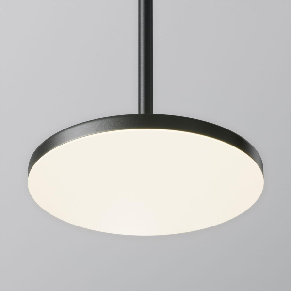 Подвесной светодиодный светильник Maytoni Technical Plato P076PL-L12W4K-B Подвесной светодиодный светильник Maytoni Technical Plato P076PL-L12W4K-B