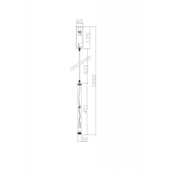 Подвесной светодиодный светильник Freya Telescope FR5168PL-L3CH Подвесной светодиодный светильник Freya Telescope FR5168PL-L3CH