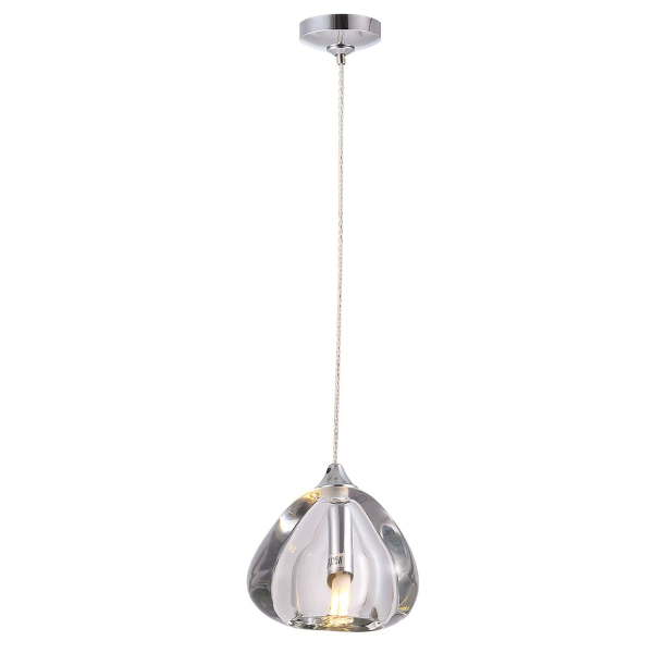 Подвесной светильник Crystal Lux VERANO SP1 TRANSPARENT