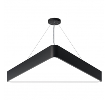 Подвесной светодиодный cветильник Geometria ЭРА Delta SPO-152-B-40K-048 48Вт 4000К черный Б0050577