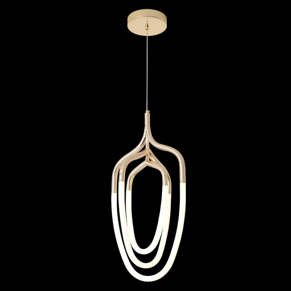 Подвесной светильник Crystal Lux PERA SP50W LED GOLD Подвесной светильник Crystal Lux PERA SP50W LED GOLD