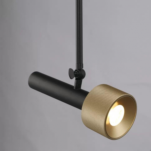 Подвесной светильник iLedex Delta 2361-1 BK+BR Подвесной светильник iLedex Delta 2361-1 BK+BR