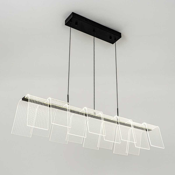 Подвесной cветильник LED4U L7709-970 BK Подвесной cветильник LED4U L7709-970 BK