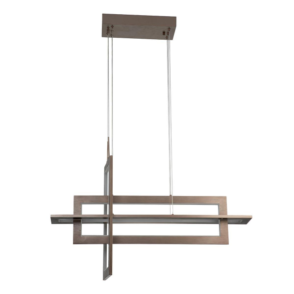 Подвесной светодиодный светильник Indigo Realta 14004/3P Brown V000009L Подвесной светодиодный светильник Indigo Realta 14004/3P Brown V000009L