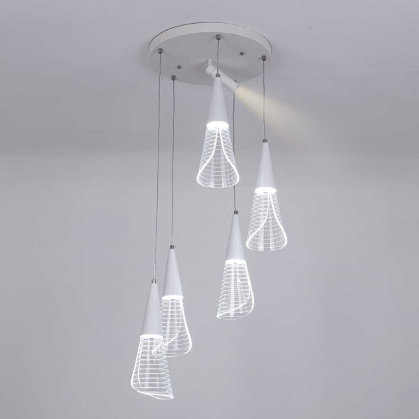 Подвесной светильник LED4U L7106-6 WТ Подвесной светильник LED4U L7106-6 WТ