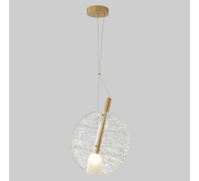 Светильник подвесной Crystal Lux FROZEN SP1 BRASS