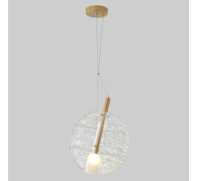 Светильник подвесной Crystal Lux FROZEN SP1 BRASS