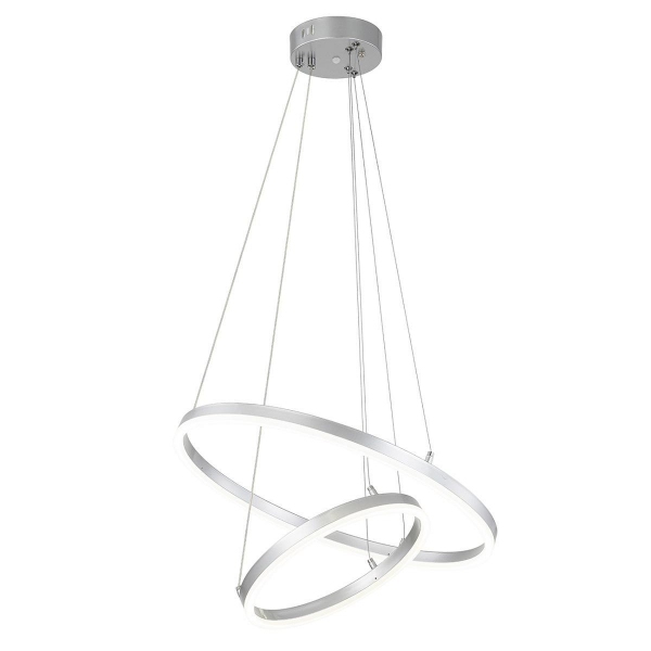 Подвесной светодиодный светильник Escada Void 10254/2LED Silver APP Подвесной светодиодный светильник Escada Void 10254/2LED Silver APP
