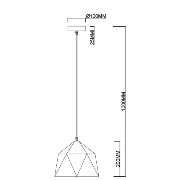 Подвесной светильник MyFar Brigitte MR1401-1P Подвесной светильник MyFar Brigitte MR1401-1P