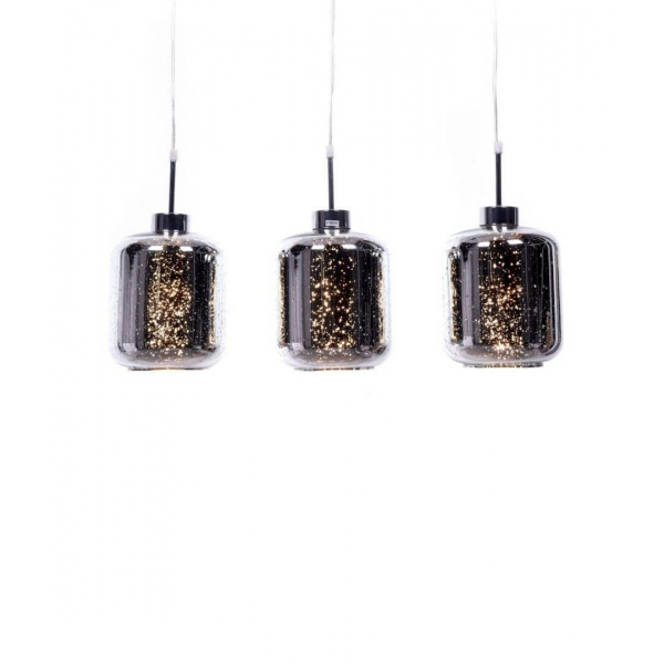 Подвесной светильник Lumina Deco Alacosmo LDP 6811-3 PR CHR Подвесной светильник Lumina Deco Alacosmo LDP 6811-3 PR CHR