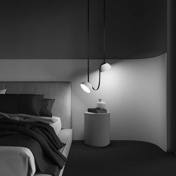 Подвесной светодиодный светильник Maytoni Technical Pendant system Parity Bowl TR126B-20W3K-W Подвесной светодиодный светильник Maytoni Technical Pendant system Parity Bowl TR126B-20W3K-W