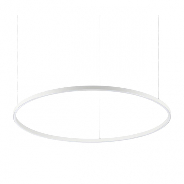 Подвесной светодиодный светильник Ideal Lux Oracle Slim D90 Bianco 229478 Подвесной светодиодный светильник Ideal Lux Oracle Slim D90 Bianco 229478