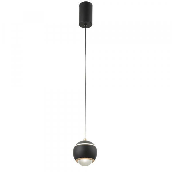 Подвесной светодиодный светильник Crystal Lux Caro SP Led Black Подвесной светодиодный светильник Crystal Lux Caro SP Led Black