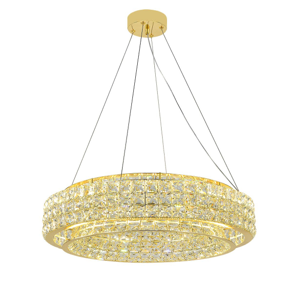 Подвесной светодиодный светильник Indigo Valore 12044/B/1P Gold V000099L Подвесной светодиодный светильник Indigo Valore 12044/B/1P Gold V000099L