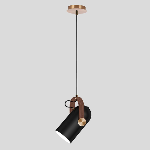 Подвесной светильник Crystal Lux KRUS SP1 BLACK Подвесной светильник Crystal Lux KRUS SP1 BLACK