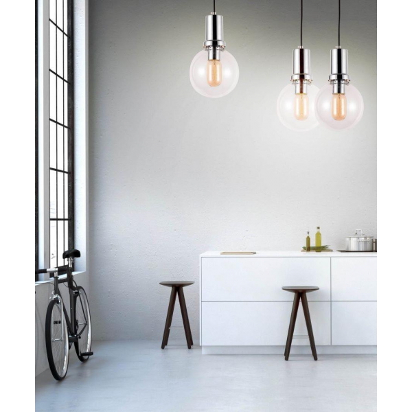 Подвесной светильник Lumina Deco Dorito LDP 1212-150 GY+CHR Подвесной светильник Lumina Deco Dorito LDP 1212-150 GY+CHR