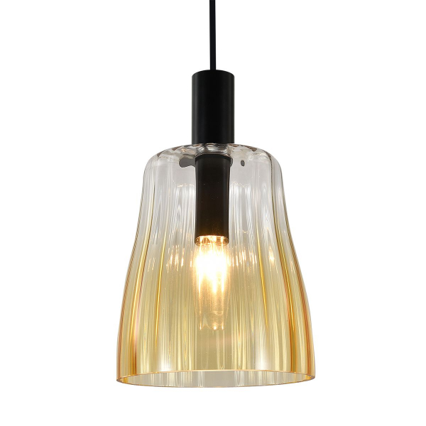 Подвесной светильник Indigo Soave V11047/B/1P Amber V000493 Подвесной светильник Indigo Soave V11047/B/1P Amber V000493