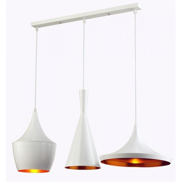 Подвесной светильник Lumina Deco Foggi LDP 7712-3 PR WT Подвесной светильник Lumina Deco Foggi LDP 7712-3 PR WT