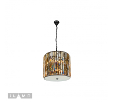 Подвесной светильник iLamp Royal 10390-5+5P BK