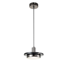 Подвесной светильник Escada 10260/1 LED*12W Black/Black marble