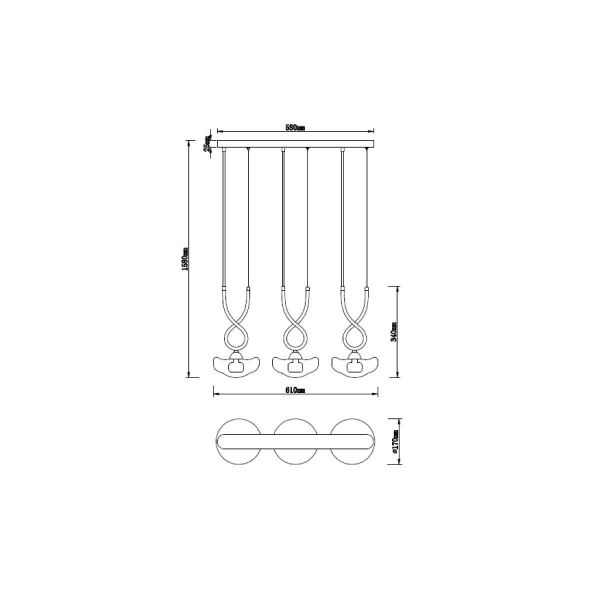 Подвесной светильник Vele Luce Janice VL5444P03 Подвесной светильник Vele Luce Janice VL5444P03