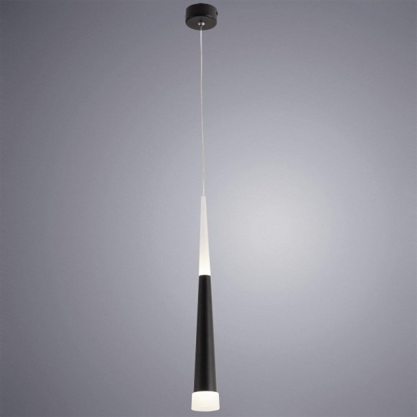 Подвесной светодиодный светильник Arte Lamp Orione A6010SP-1BK Подвесной светодиодный светильник Arte Lamp Orione A6010SP-1BK