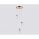 Светильник подвесной со стеклянными плафонами Ambrella light Traditional TR3402