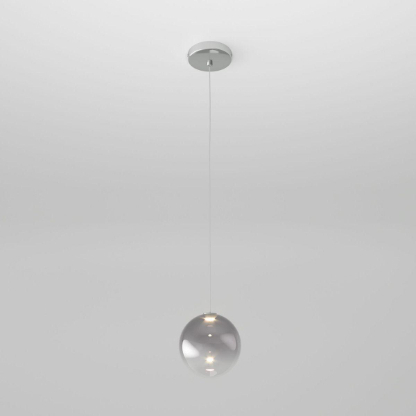 Подвесной светодиодный светильник Eurosvet Wonder 50232/1 Led дымчатый Подвесной светодиодный светильник Eurosvet Wonder 50232/1 Led дымчатый