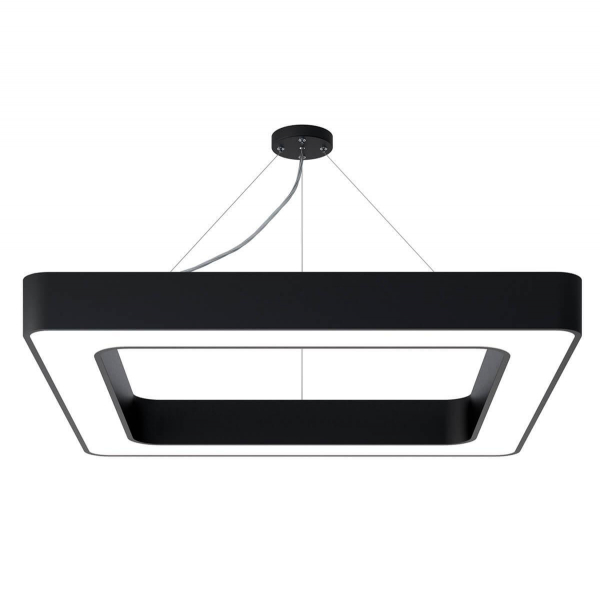 Подвесной светодиодный cветильник Geometria ЭРА Quadro SPO-162-B-40K-070 70Вт 4000К черный Б0050585 Подвесной светодиодный cветильник Geometria ЭРА Quadro SPO-162-B-40K-070 70Вт 4000К черный Б0050585