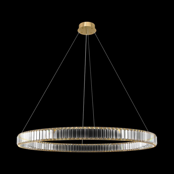 Подвесной светодиодный светильник Loft IT Crystal ring 10135/1000 Gold Подвесной светодиодный светильник Loft IT Crystal ring 10135/1000 Gold